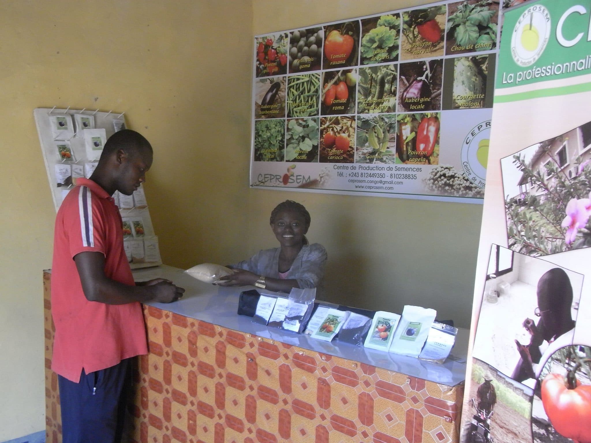 Présentation des semences et produits du CEPROSEM